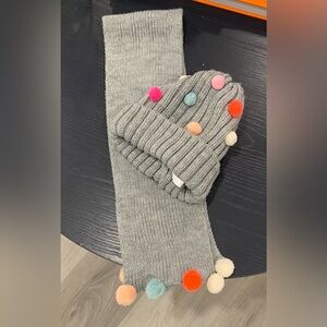 H&M kids winter hat and scarf